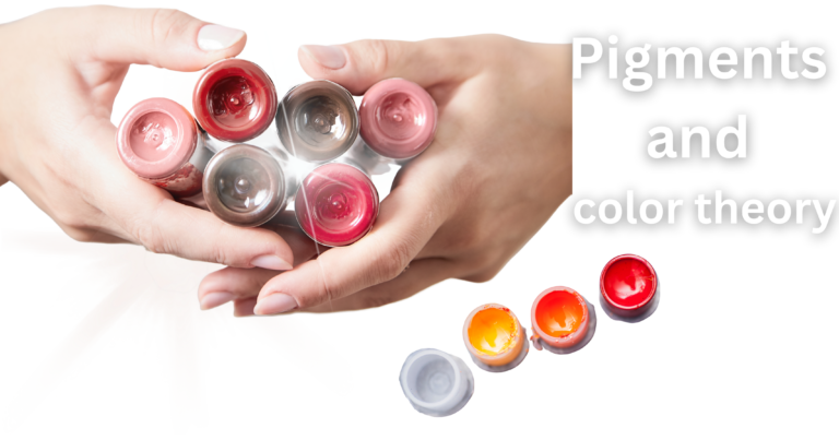Pigments and colour theory online course in different languages